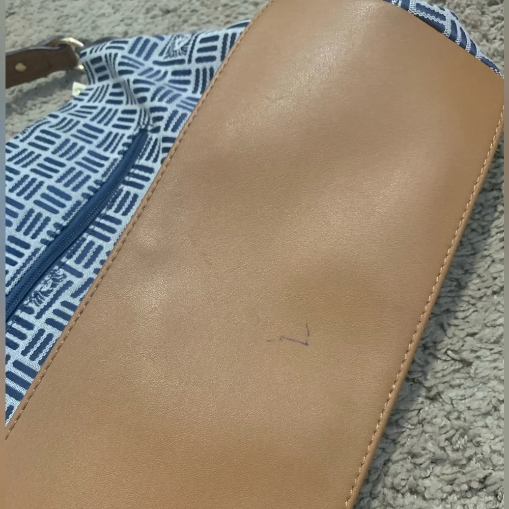 Anne Klein Hobo Purse Bag with Tassles
